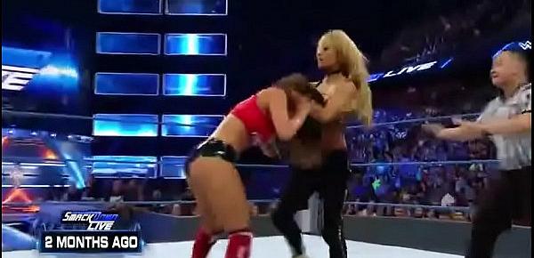  Nikki Bella vs Carmella. No Mercy 2016.